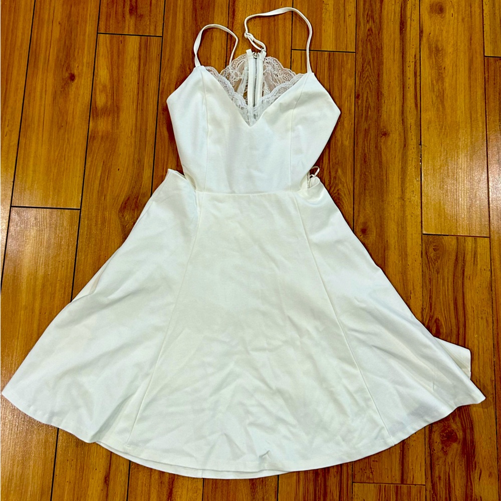 LUSH White Lace Dress NWT